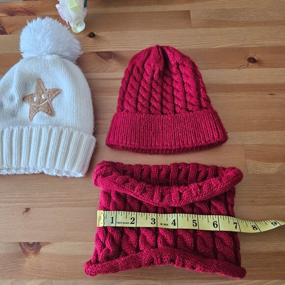 Bundle Baby Hat and mittens- 4pcs - Picture 3 of 8